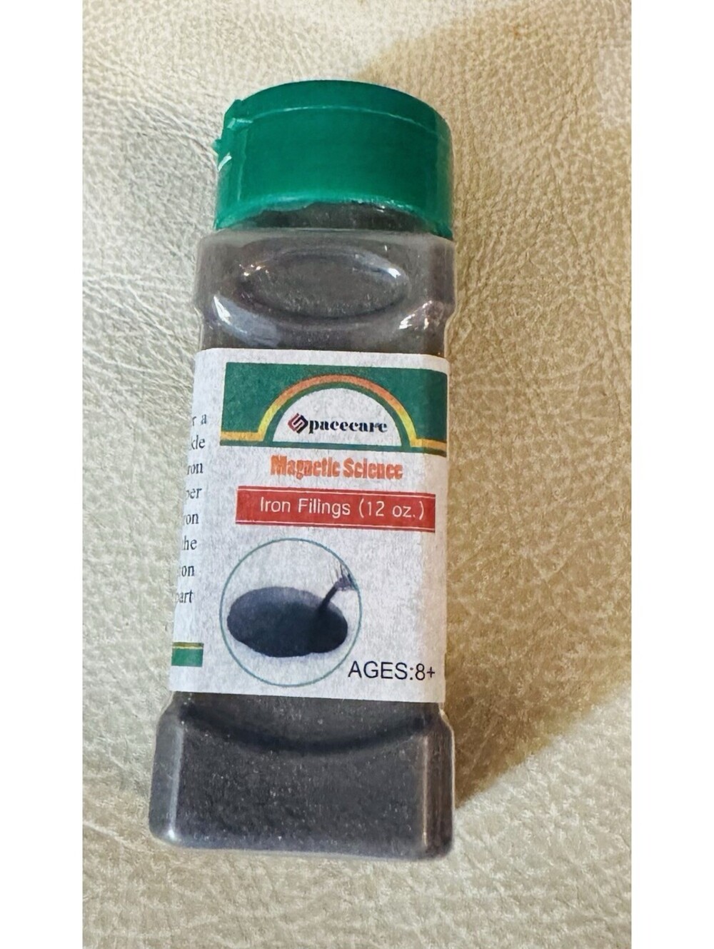 SPACECARE Magnetic Sand Iron Filings Iron Powder Filings Magnetic Power-12oz